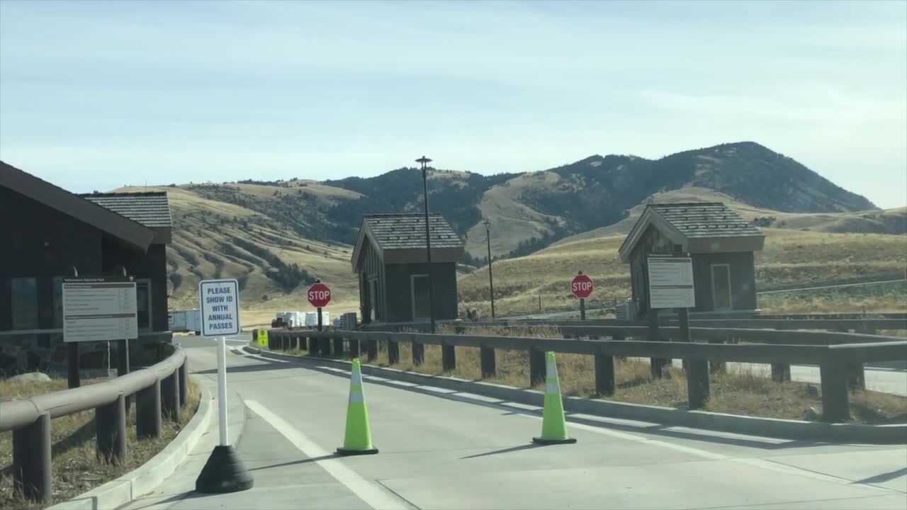 Yellowstone Park Closed Entrances