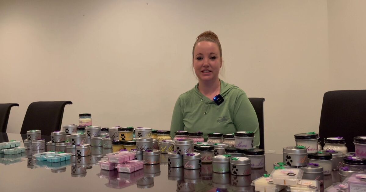Woman's candle business inspired by beloved pets - KRTV NEWS Great Falls