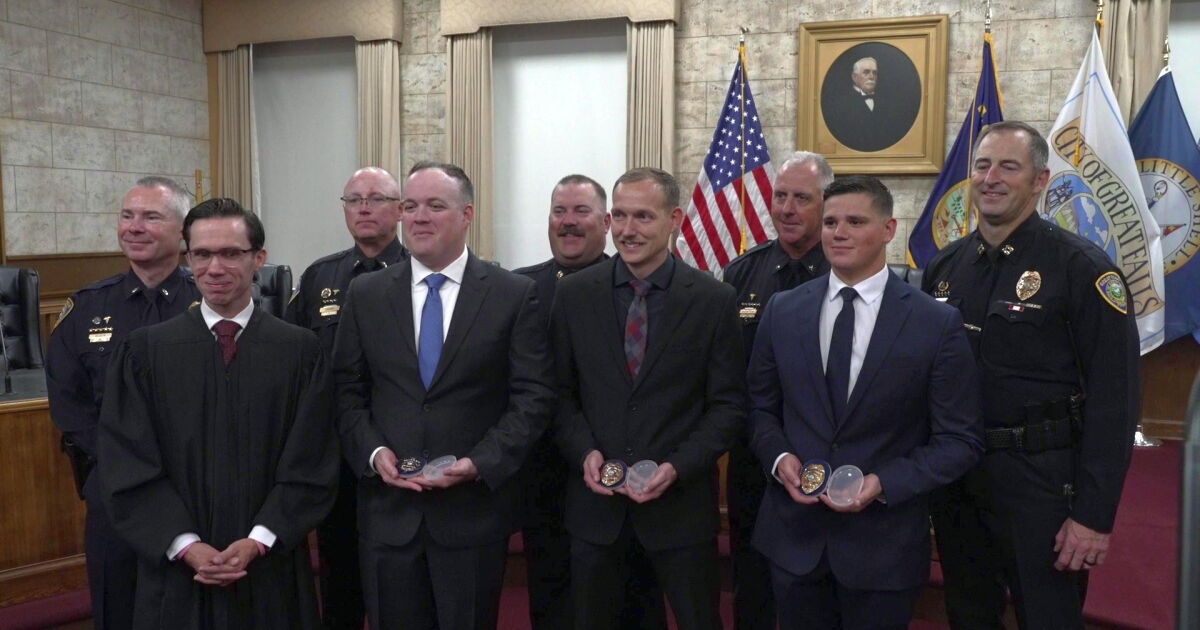 Great Falls Police Department welcomes new officers