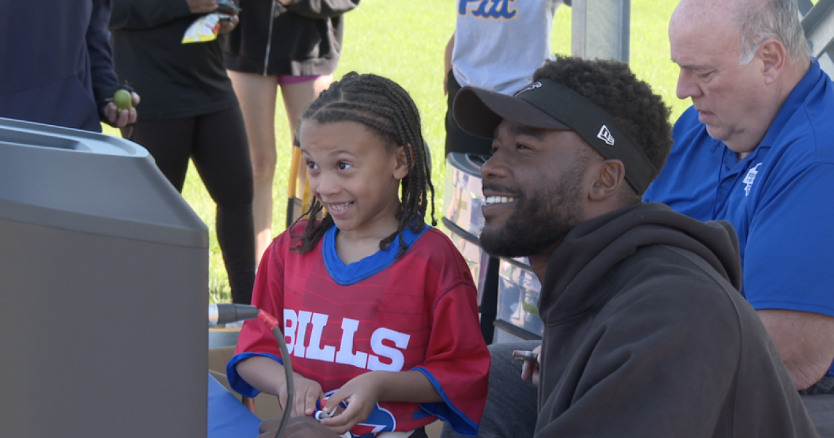 Native Demone Falcons defensive end, Buffalo native Demone Harris hosts annual ...