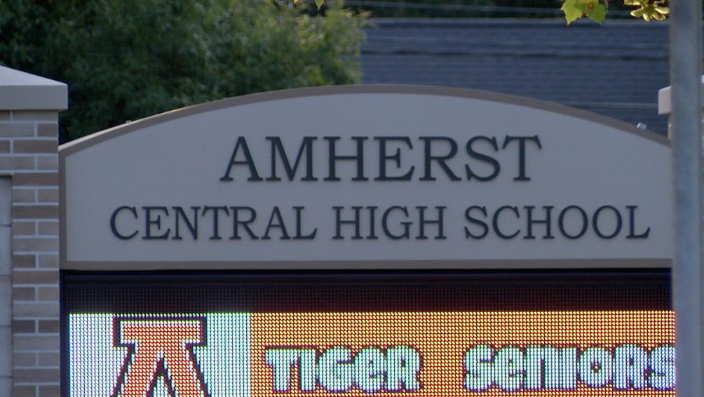 Amherst Central High School Sign