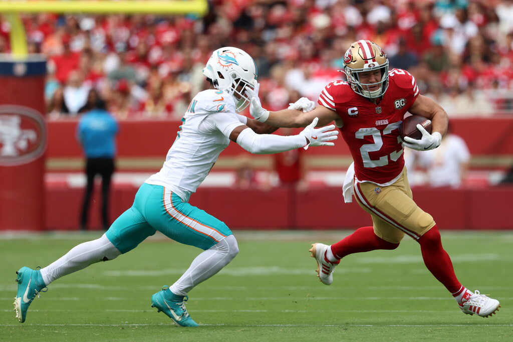 Dolphins 49ers Football