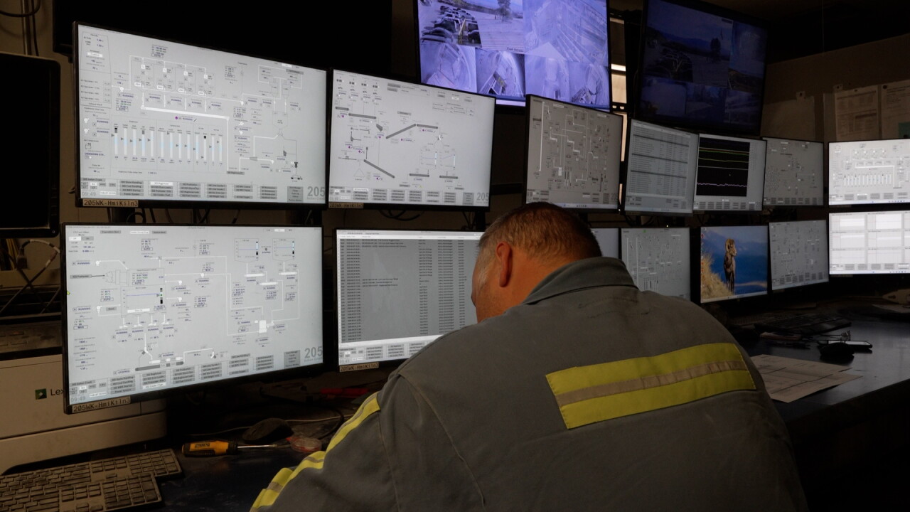 Mine Control Room