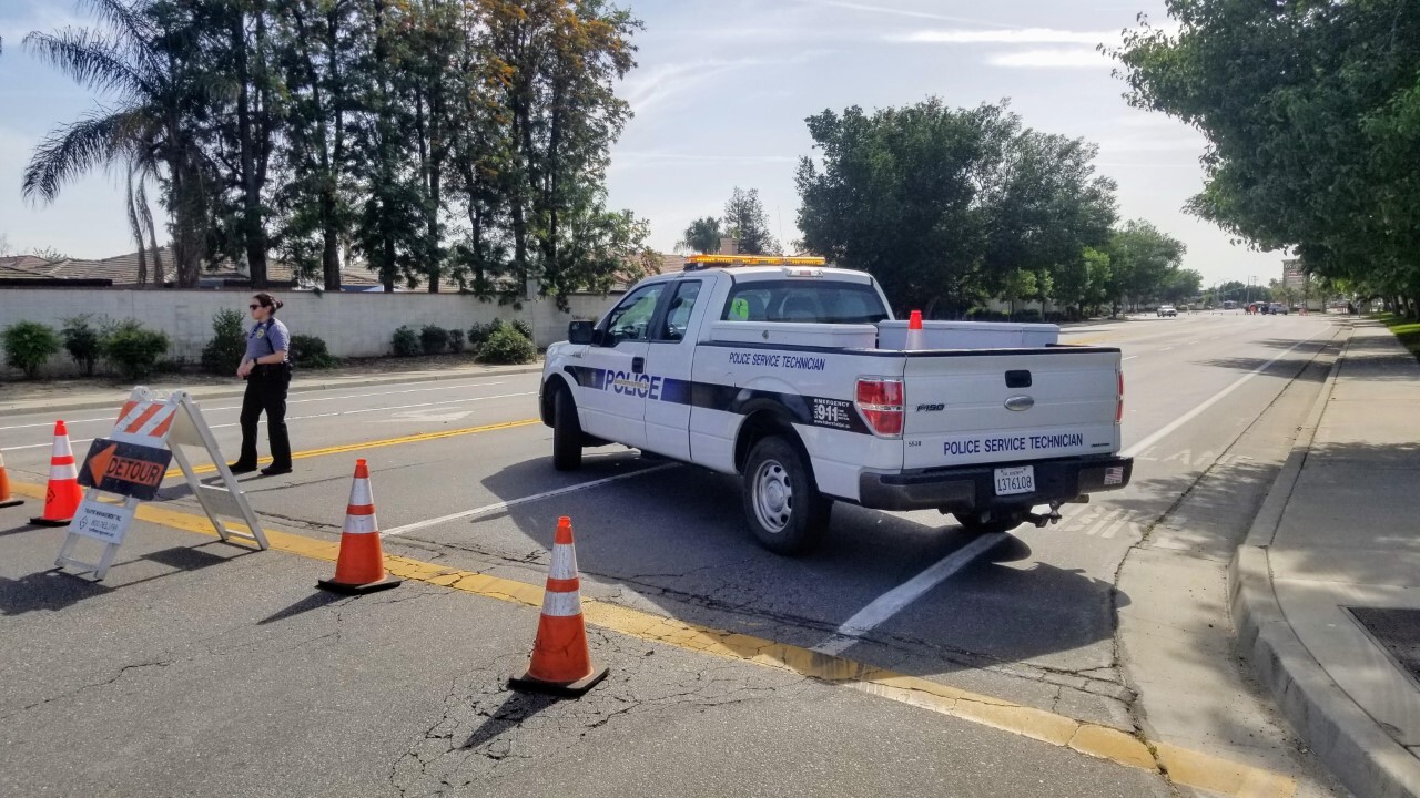 Traffic control underway for gas leak at Calloway and Brimhall intersection Traffic control underway for gas leak at Calloway and Brimhall intersection