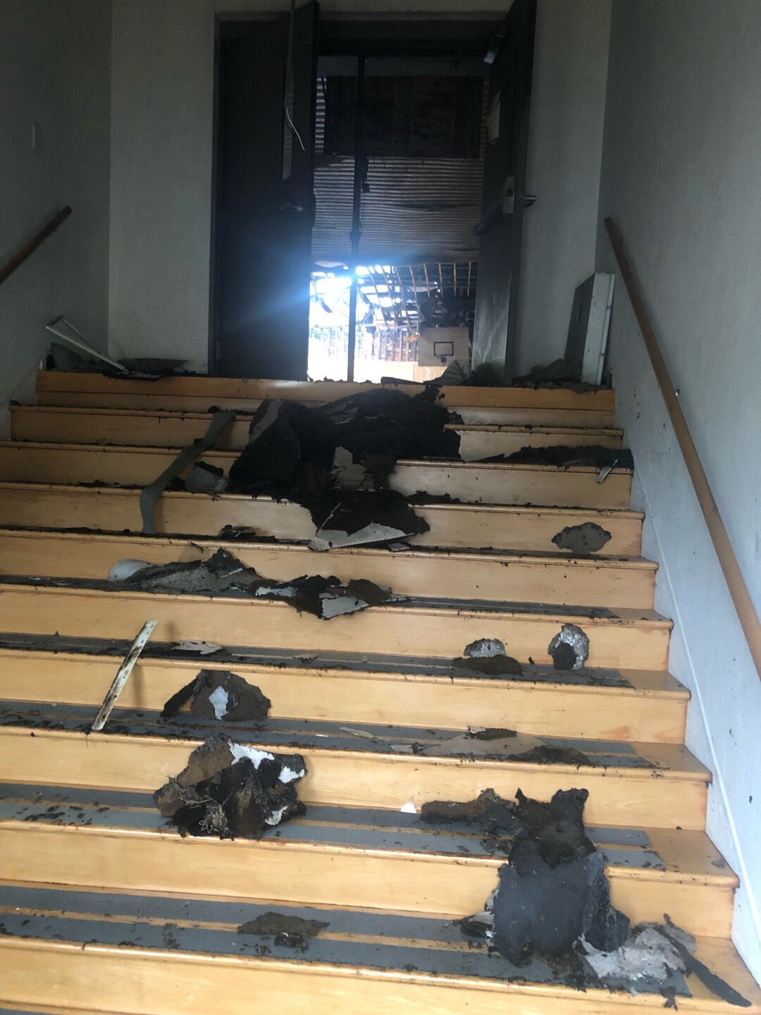 Park Township Community Building Damage