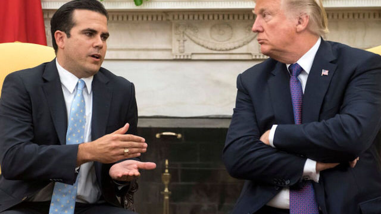 Puerto Rico's governor: Cancel Whitefish contract