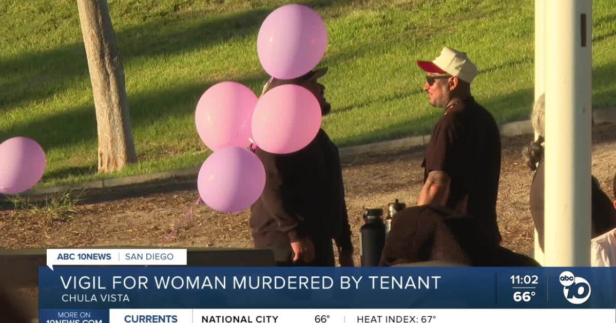 Loved ones hold vigil to celebrate life of Chula Vista woman brutally killed