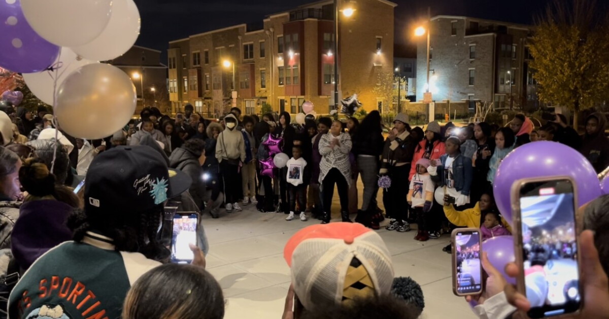 Family and friends hold vigil to remember 13-year-old lost to gunfire