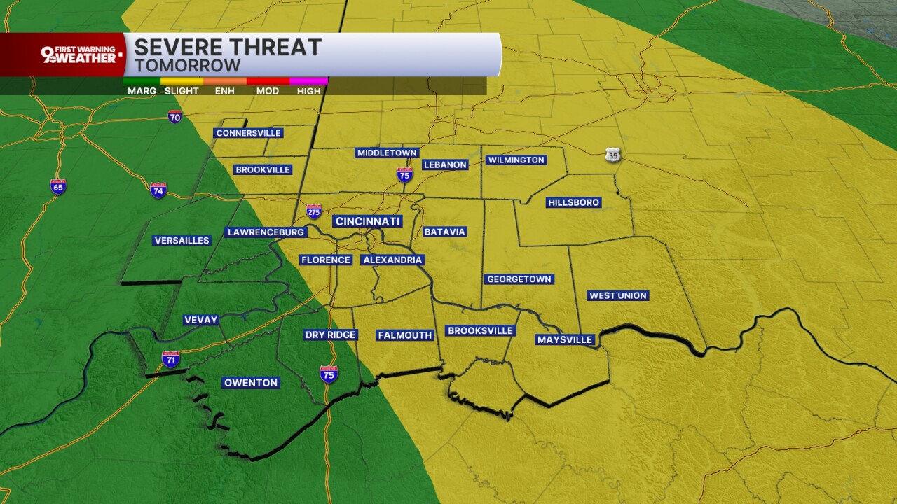 Saturday Severe Weather Outlook