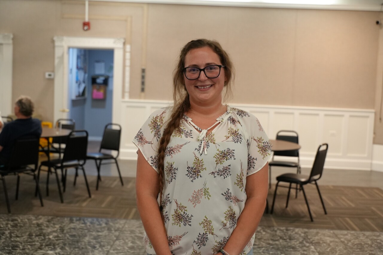 Sarah Kestner at the meeting