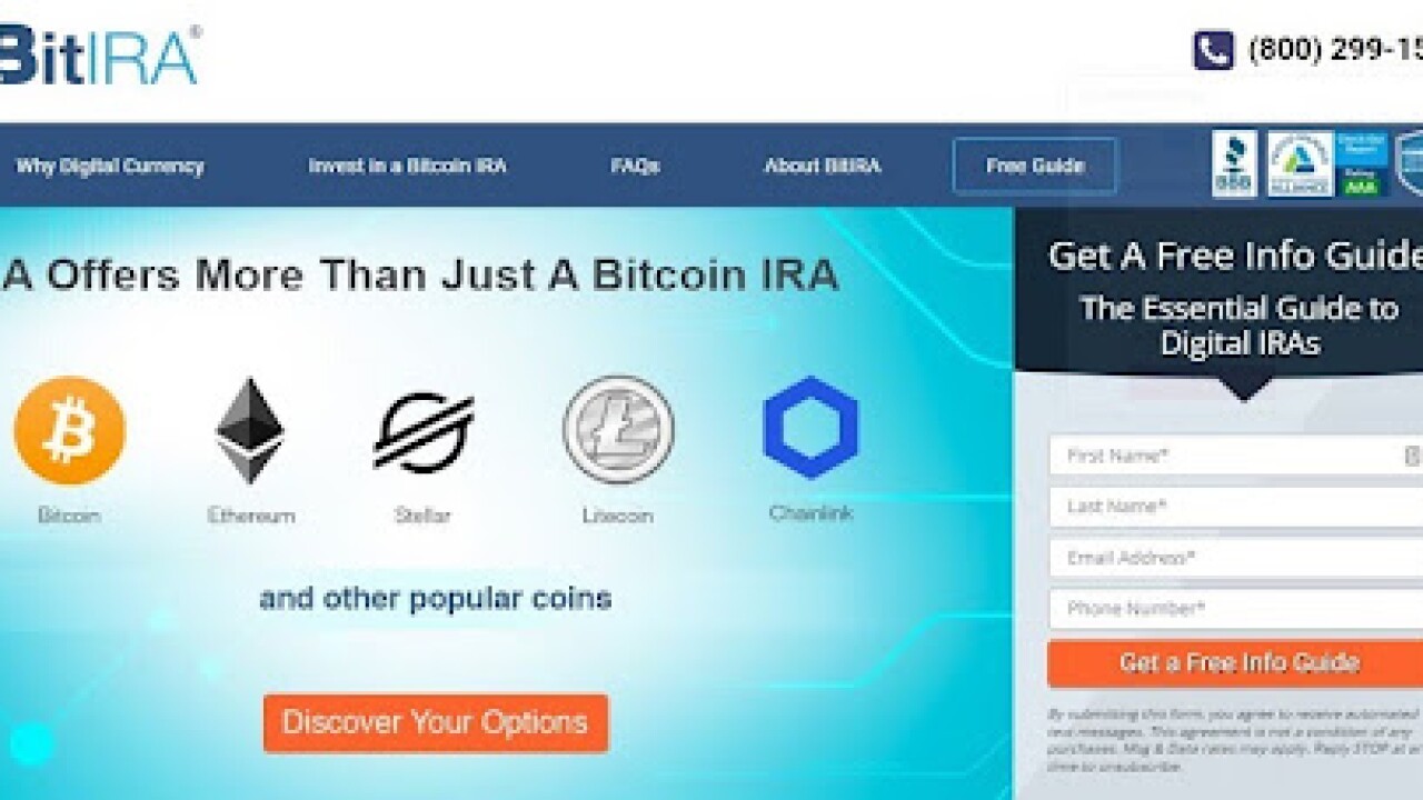 karališkas turtas bitcoin ira