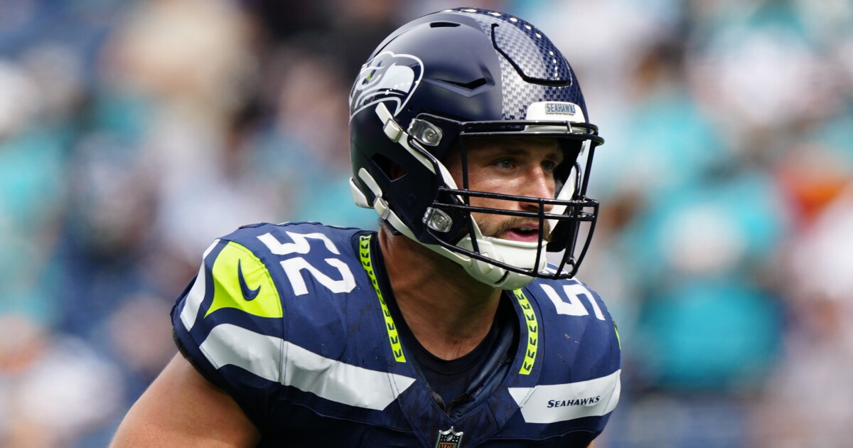 Patrick Connell Ex-Montana LB Patrick O'Connell elevated from Seattle Seahawks practice ...