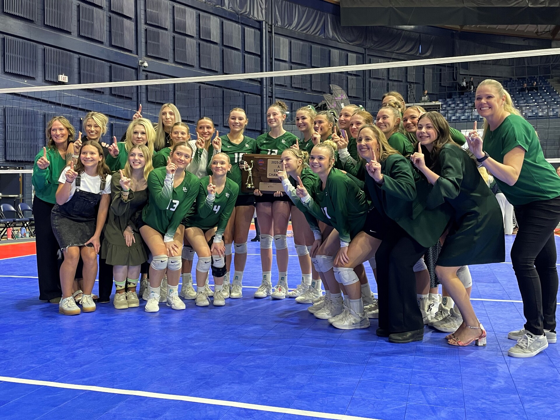 Billings Central volleyball 2025