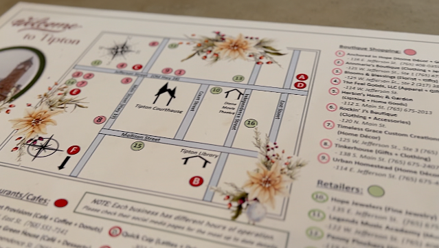 Map of local businesses