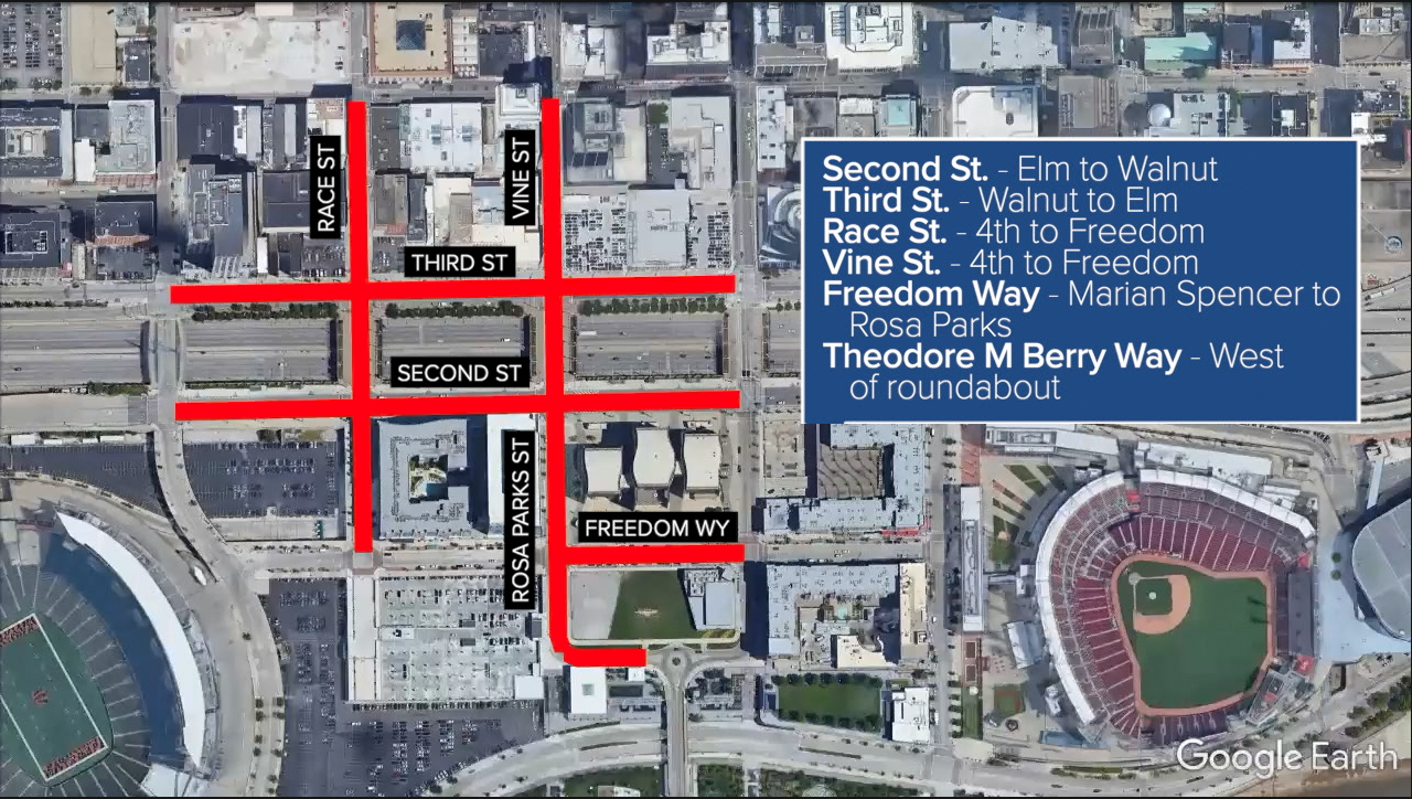 Oktoberfest Zinzinnati 2022 Road Closures