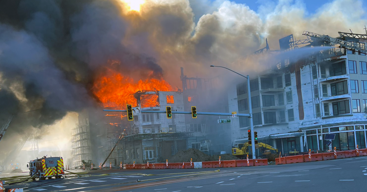 Crews respond to large fire at Aurora construction site - Vimarsana News