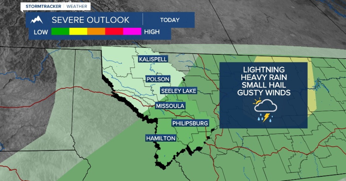 Weather Forecast: Strong thunderstorms this afternoon and evening