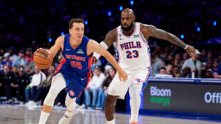 Pistons 76ers Basketball