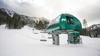 Lee Canyon Ponderosa chairlift