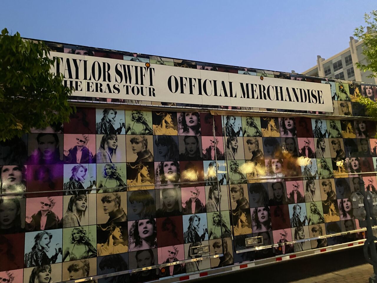 Taylor Swift merch truck 