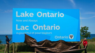 Canada US Lake Ontario