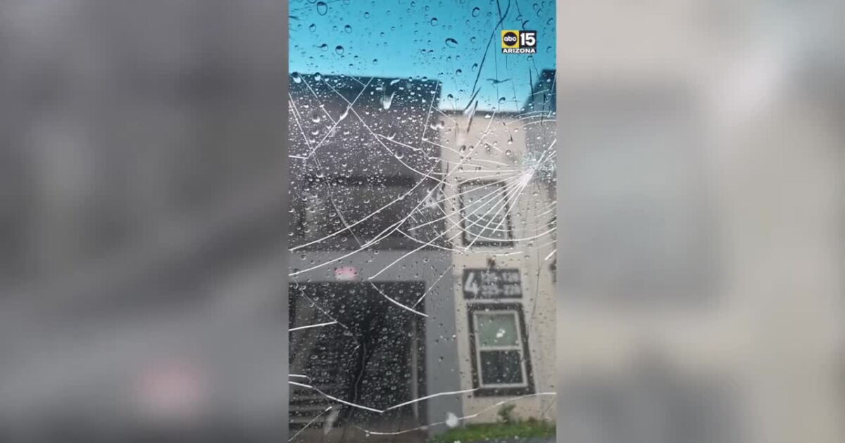 VIDEOS: Wednesday storms bring damaging hail, storms across Arizona
