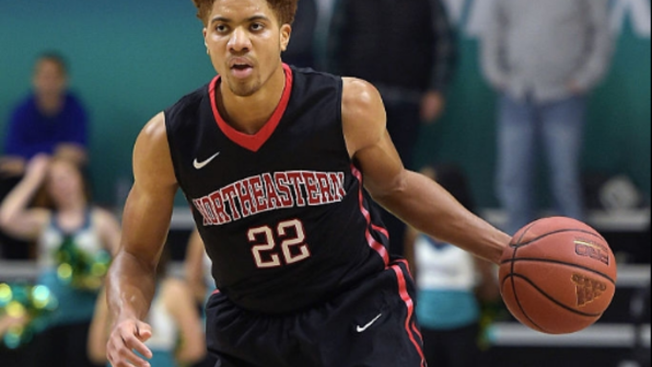 Roland scores 24, Northeastern beats Eastern Michigan