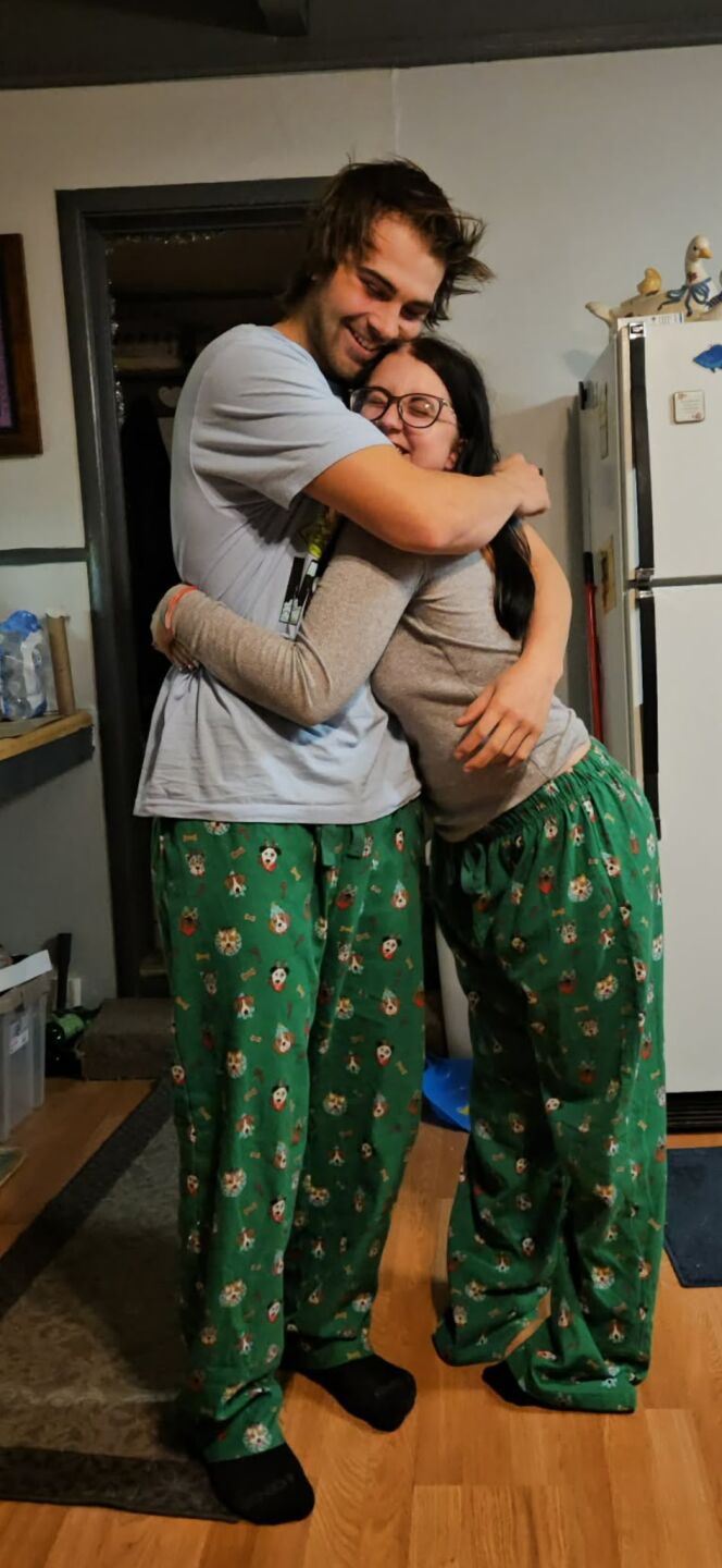 Tanner Pierce (left) and Nevaeh Finch (right)