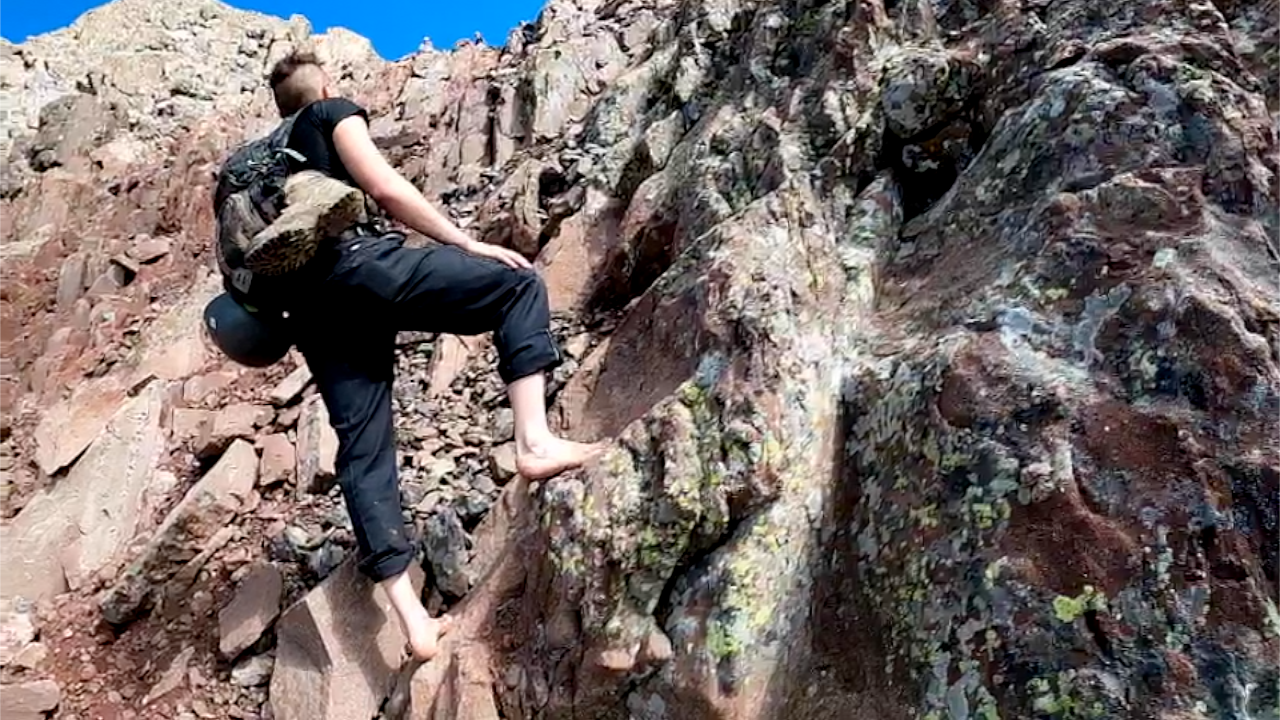 Jonathan Mather_barefoot 14er 4