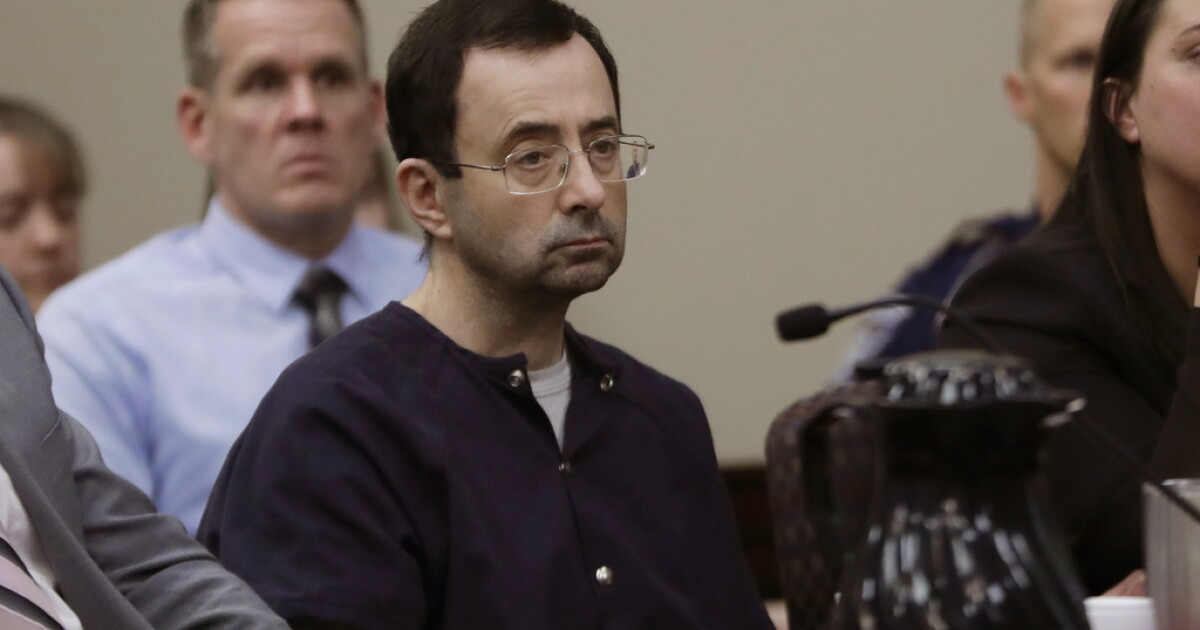 Larry Nassar one of 20,000+ people removed from Michigan Sex Offender Registry