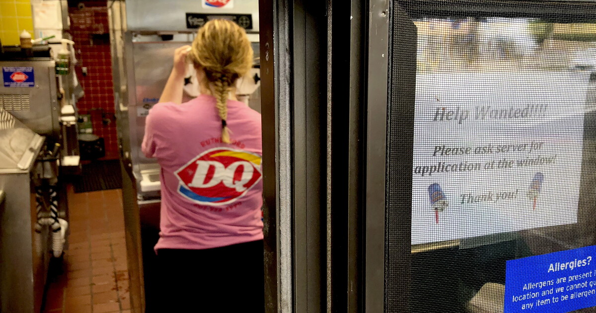 US job openings fall to lowest level since March 2021 as labor market cools