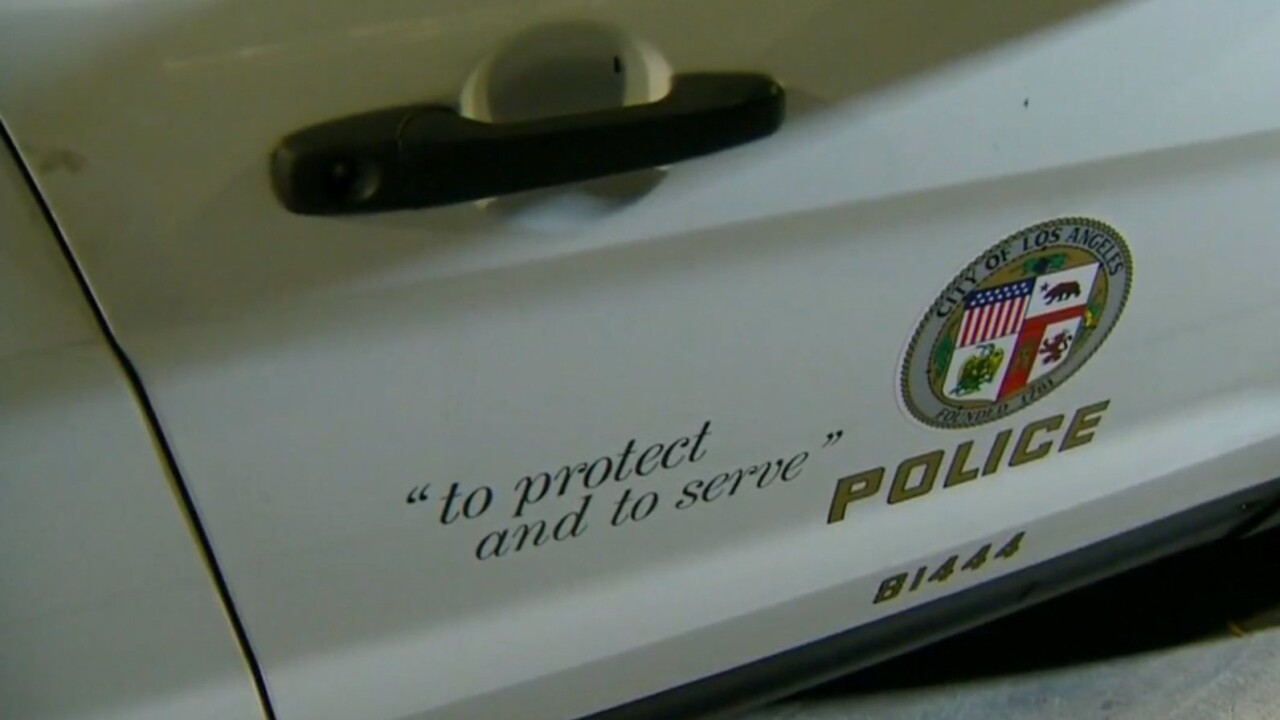 KCBS/KCAL LAPD Officer Leave