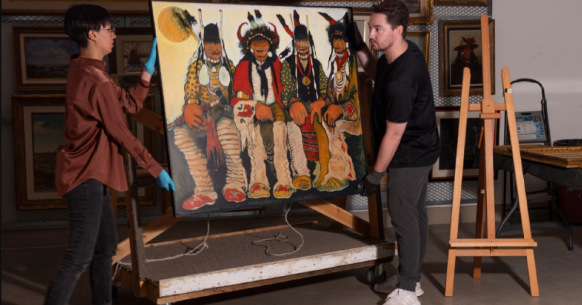 Joseph Sample's Western art collection donated to Billings museum - Vimarsana News