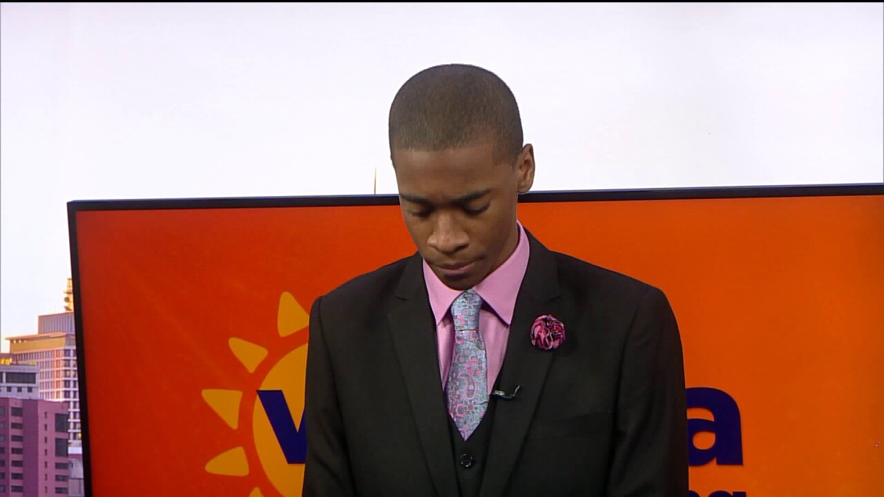 Elijah Coles-Brown commemorates Martin Luther King Jr. with excerpt from famous speech