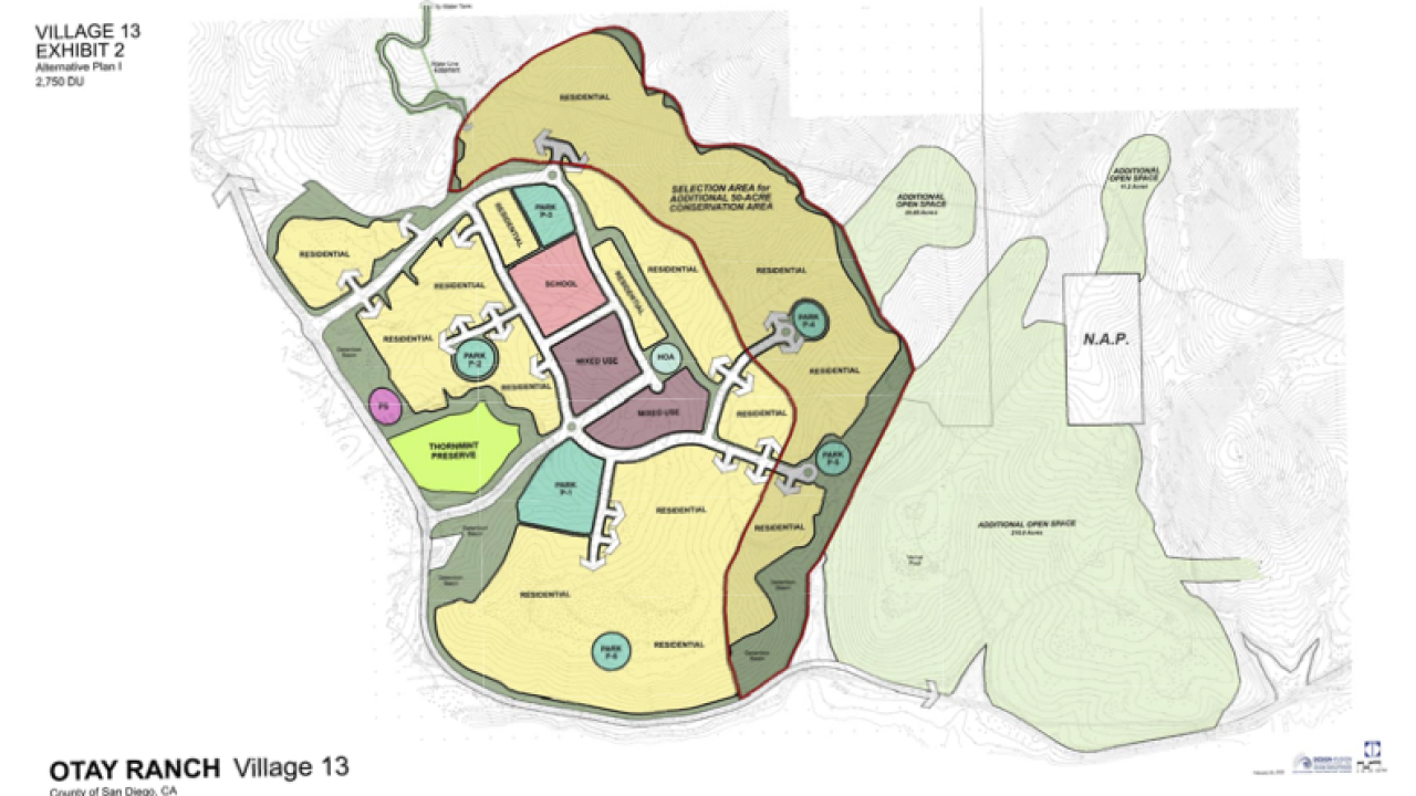 Otay Ranch Elementary Settlement reached in lawsuit over proposed Otay Ranch development