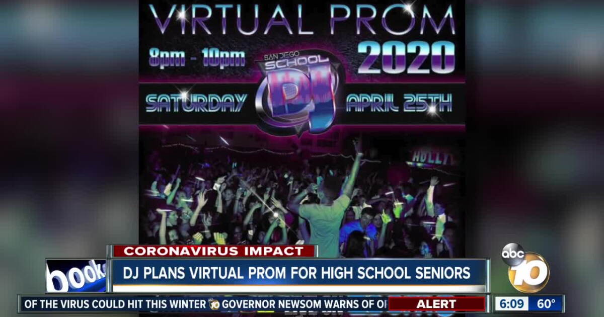 Vr Prom DJ plans virtual prom for 2020 HS seniors