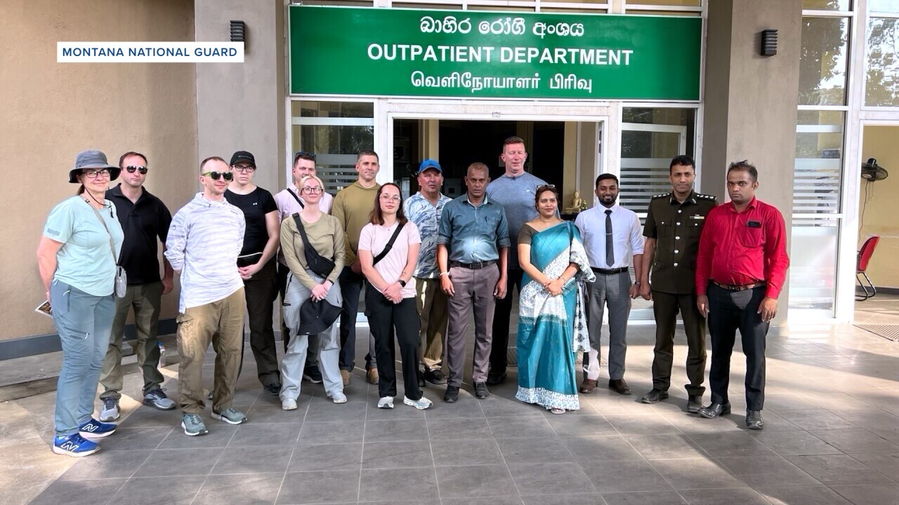 Montana Air National Guard helps assess cyclone damage in Sri Lanka