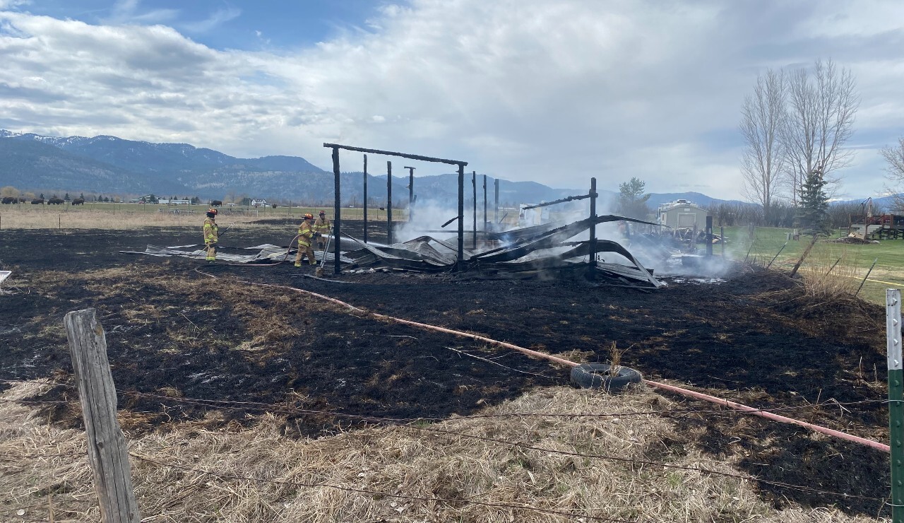 Missoula Barn Fire