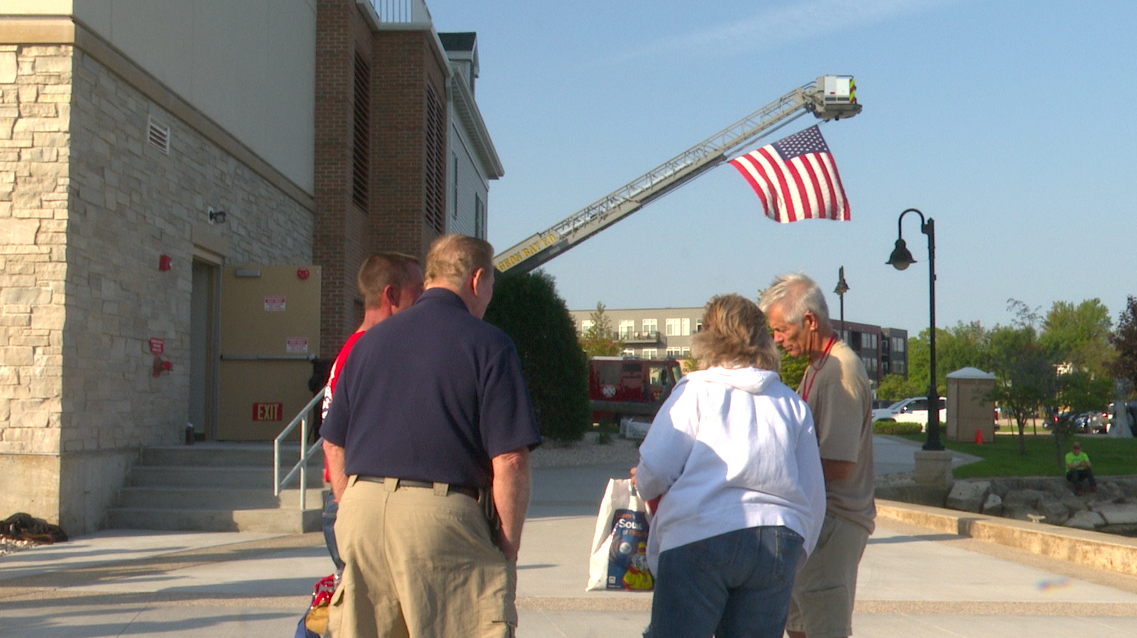 'We Will Never Forget': 9/11 memorial stair climb at Maritime Museum in Door County