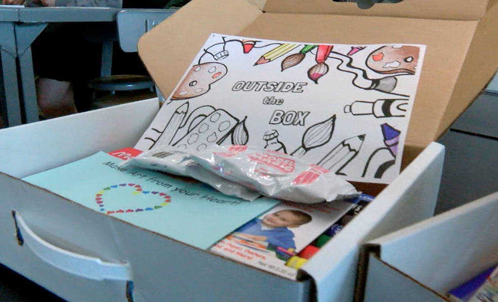 A look inside the Outside the Box art kits