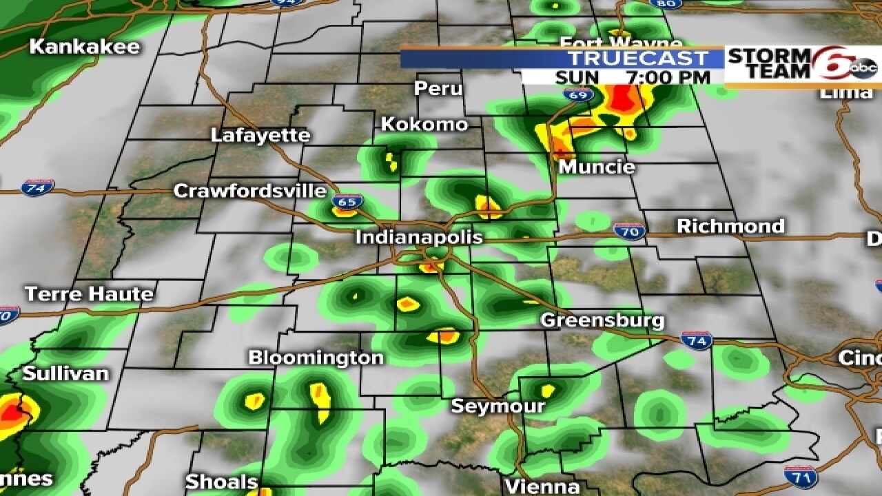 TIMELINE: Slight risk of severe storms