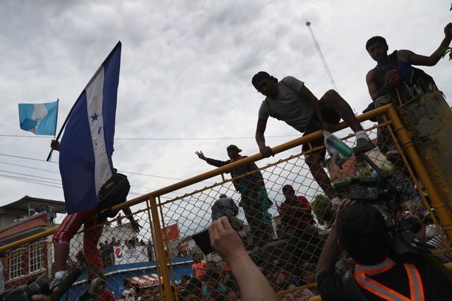 Migrant caravan: Scenes from the 2,000-mile journey thousands are making to get to the U.S. border
