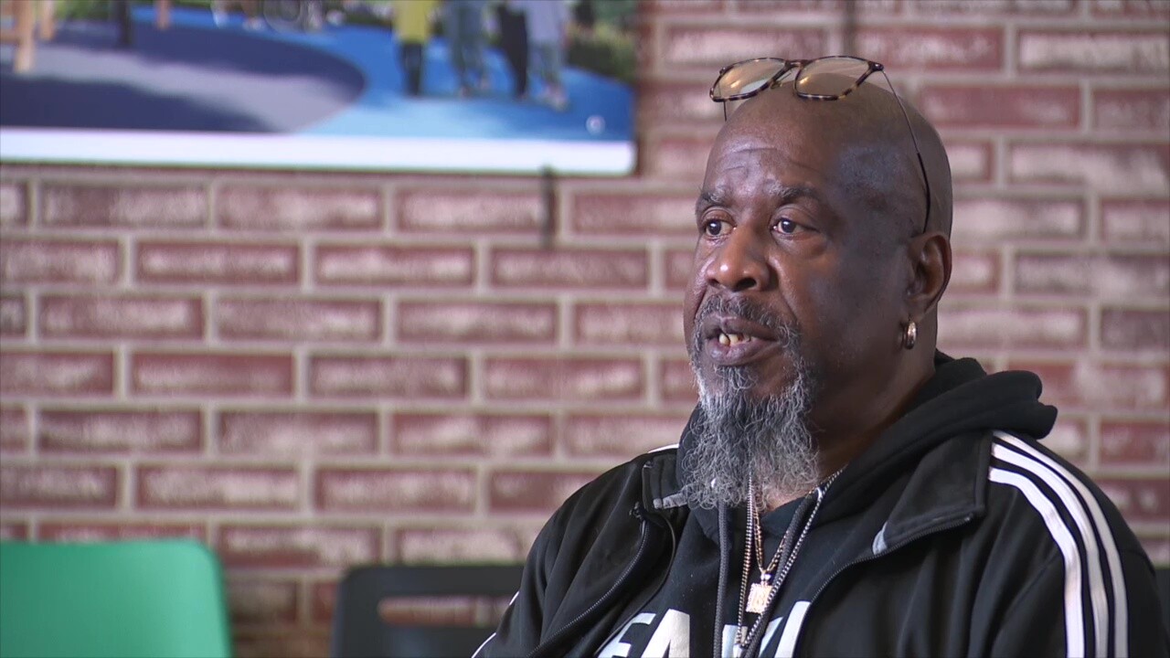 Brian Brown has lived at Riverview Tower, a high-rise that overlooks the Irishtown Bend hillside, for 15 years. He's excited to have a park, with walking trails, at the property's back door.