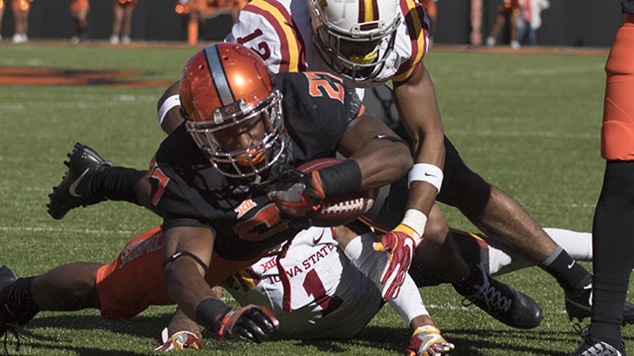OSU Cowboys beat Iowa State Cyclones 38-31