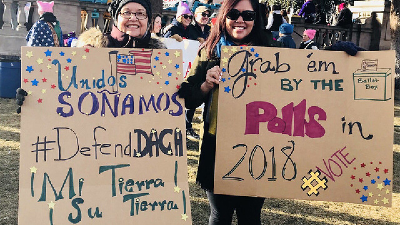 See photos from the Denver Women's March of 2018