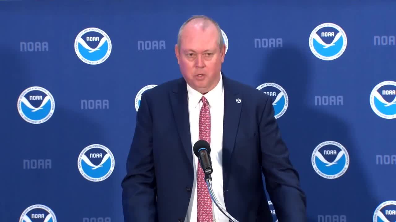 NOAA Dr. Ken Graham Hurricane Forecast
