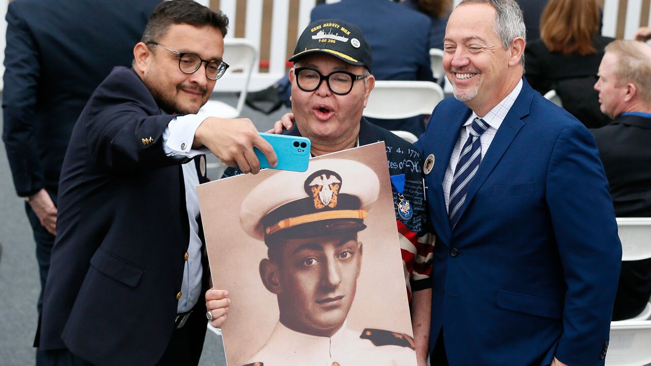 Harvey Milk, Navy photo