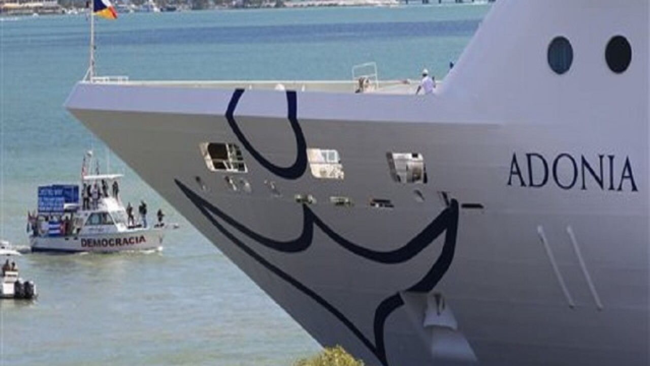 After a half-century, US cruise leaves for Cuba