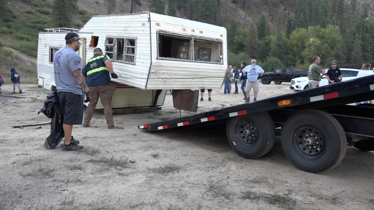 Cleaning up Grimes Creek