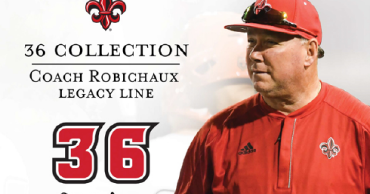 Merchandise to honor late UL Lafayette baseball Coach Tony Robichaux